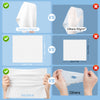 25 Disposable Portable Face Towels, Camping Towel, Portable Compressed Coin Tissue for Travel/Home/Outdoor Activities 11.02" x 11.8"